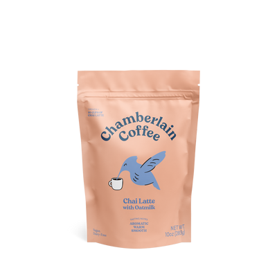 Chai Oatmilk Latte Product Shot Front